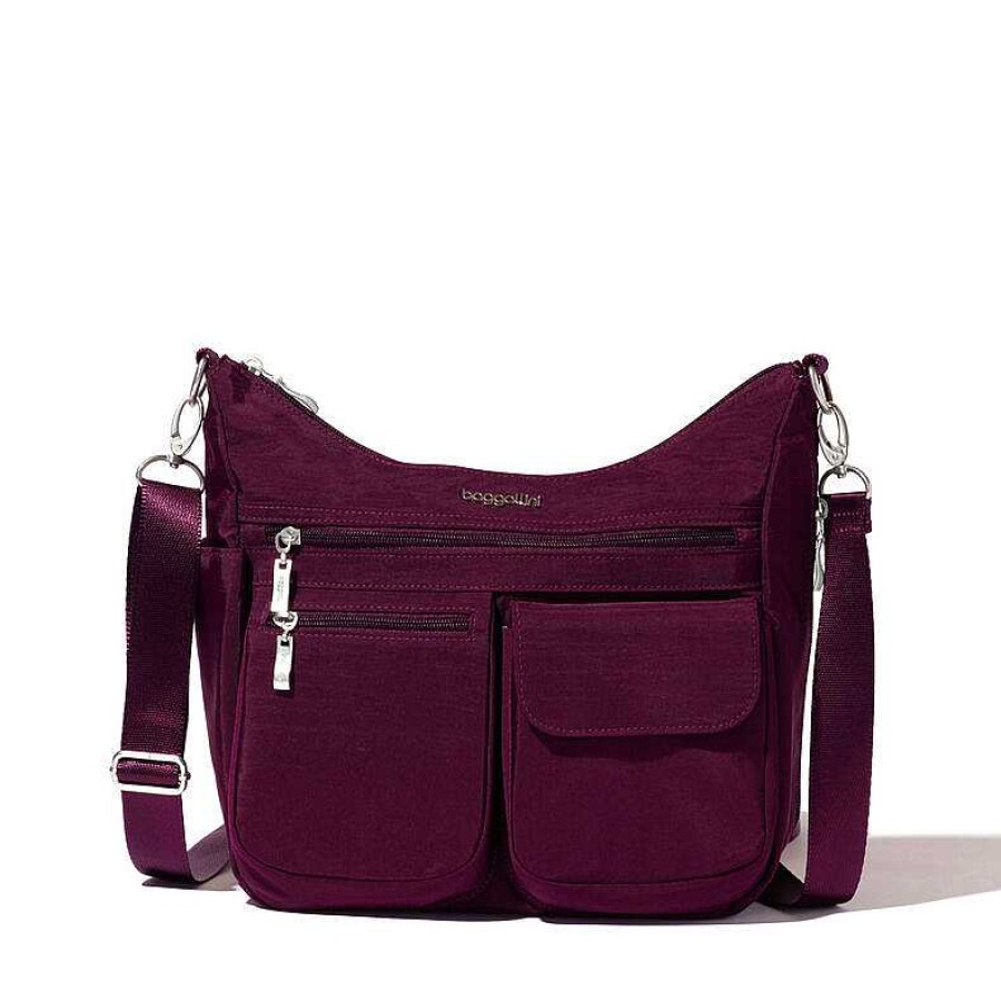 Accessories Baggallini | Baggallini Mod Everywhere Bag Mulberry