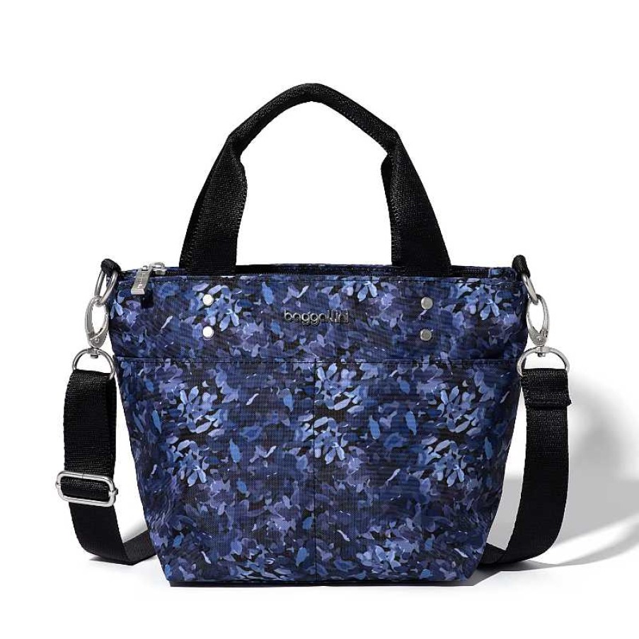 Accessories Baggallini | Baggallini Mini Carryall Tote Indigo Petal