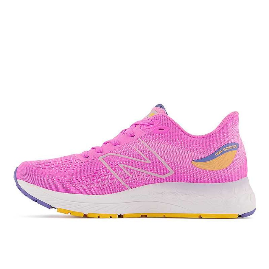 Kids New Balance | Kids' New Balance Fresh Foam X 880V12 Sizes 10.5-3 - Vibrant Pink/Vibrant Apricot/Night Sky