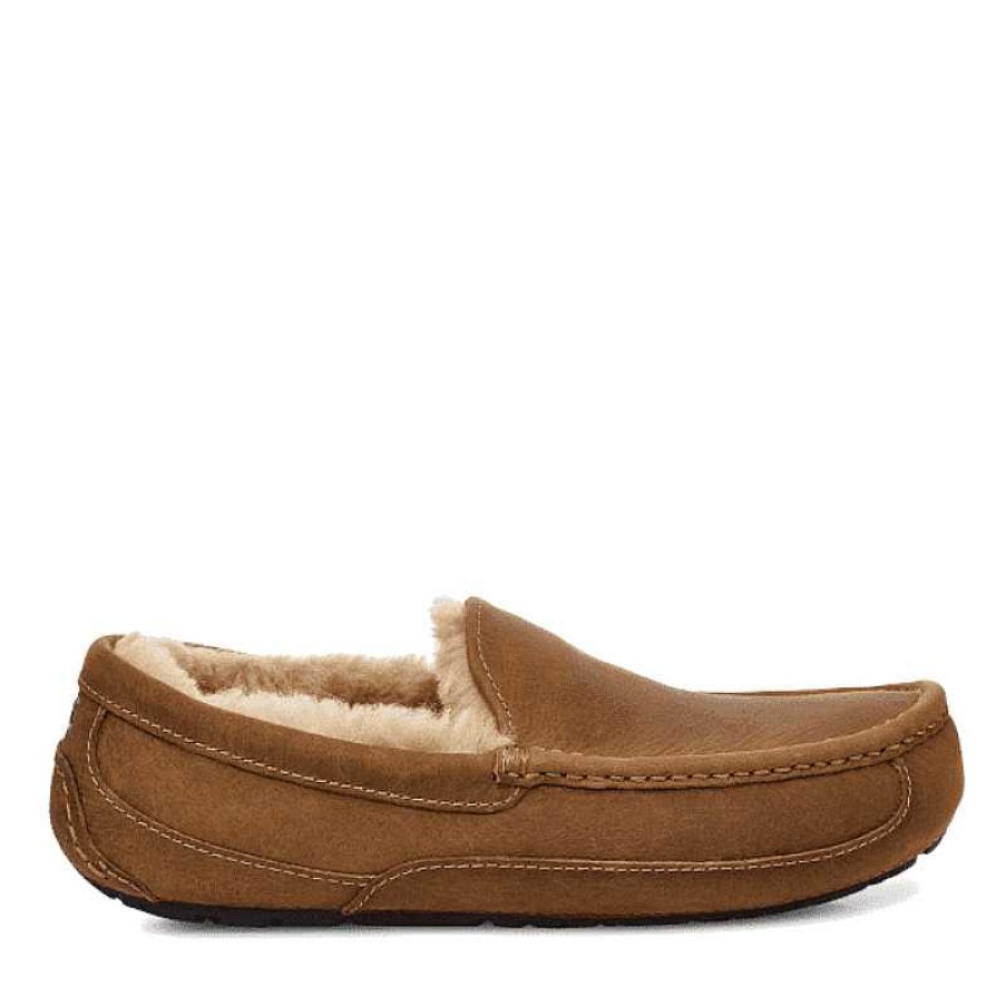 Men UGG | Men'S Ugg Ascot Slipper - Tan