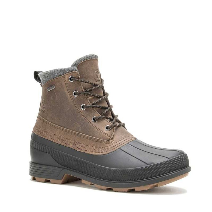 Men Kamik | Men'S Kamik Lawrence Winter Boots - Fossil