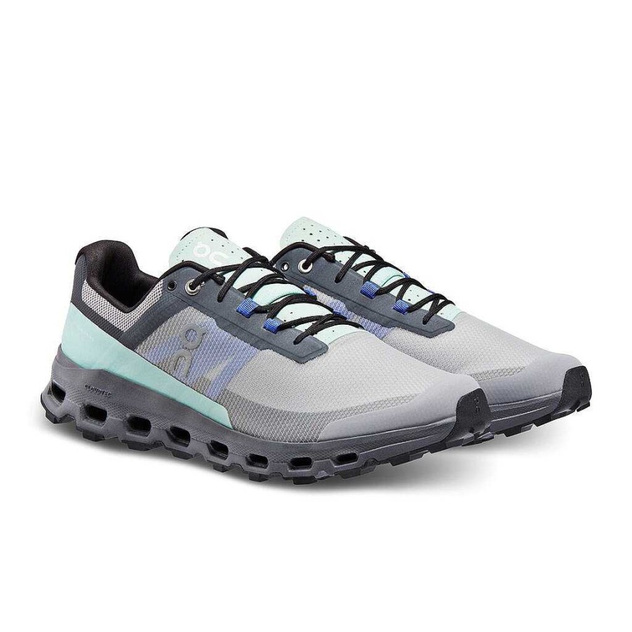 Men On Cloud | Men'S On Cloudvista Trail-Runner - Alloy/Black